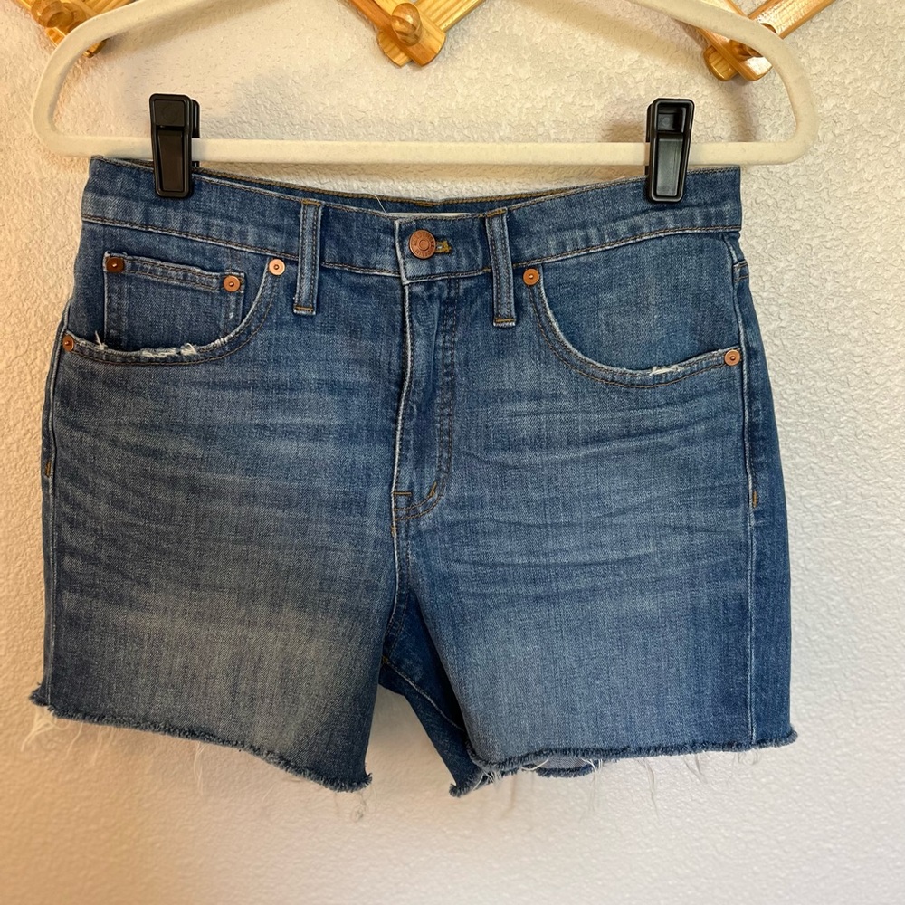 Madewell High Rise Denim Short